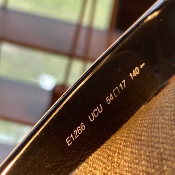 Vintage Escada Sunglasses in Blue with multi design arms. - Picture 4 of 9